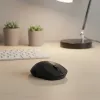 Logitech M330 SILENT PLUS — bezvadu optiskā pele, RF, labā roka, 1000 DPI, 3 pogas, ritenītis, melna, ar bateriju