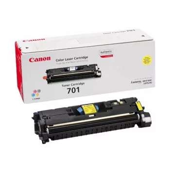 Canon 701 oriģināls dzeltenais tonera kasetne 1 gab.