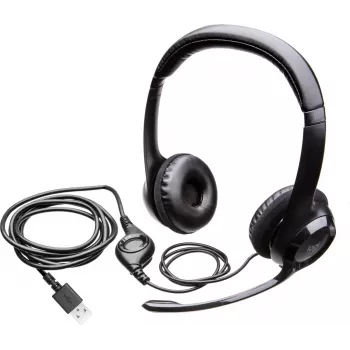 Austiņas Logitech H390 USB datora austiņas