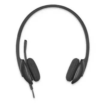Austiņas Logitech H340 USB datora austiņas