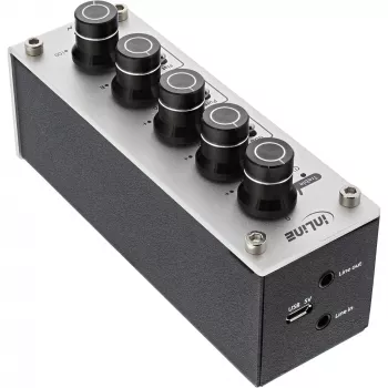 InLine AmpEQ mobile Tri-Tone Hi-Res AUDIO priekšpastiprinātājs un austiņu pastiprinātājs, 3.5 mm stereo
