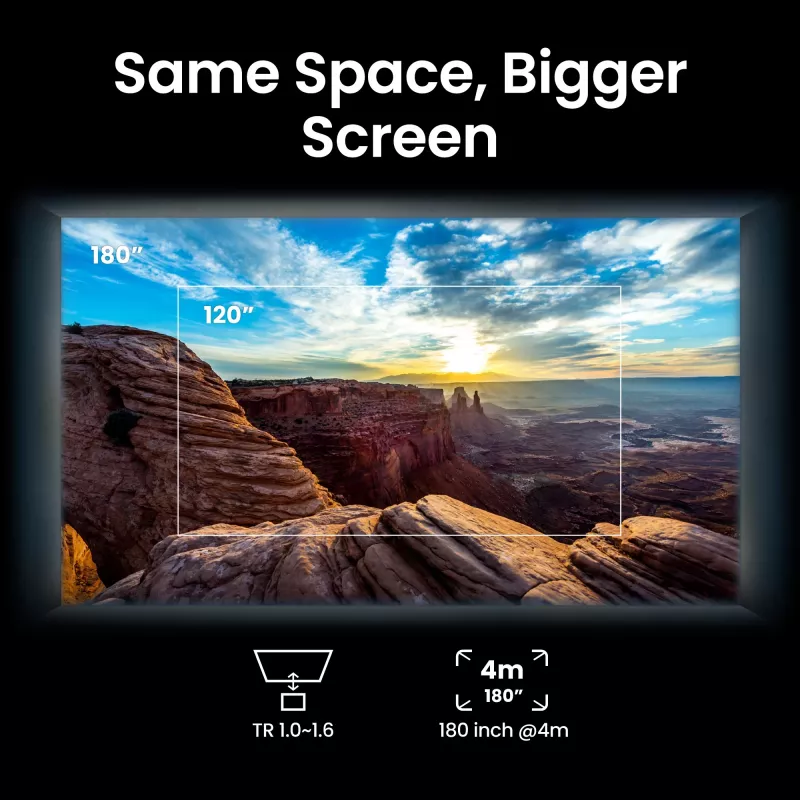 BenQ W5850 standarta projekcijas projektors 2600 ANSI lūmeni DLP UHD 4K (3840x2160) 3D Melns