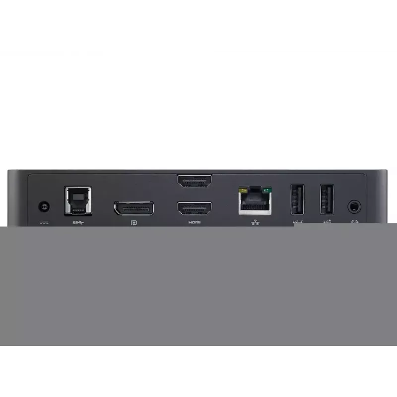 DELL D6000 Vadu USB 3.2 Gen 1 (3.1 Gen 1) Type-C dokstacija, melna