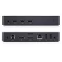DELL D6000 Vadu USB 3.2 Gen 1 (3.1 Gen 1) Type-C dokstacija, melna