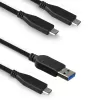 Ārējais korpuss HDD/SSD ACT AC1225 2.5 collu SATA USB-C 3.2 Gen2 Melns