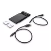 Ārējais korpuss HDD/SSD ACT AC1225 2.5 collu SATA USB-C 3.2 Gen2 Melns
