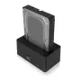 ACT 2.5 collu/3.5 collu SATA HDD/SSD dokstacija USB 3.2 Gen1 Melna