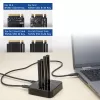 ACT M.2 NVMe/PCIe divu SSD doku klonēšanas stacija, USB-C 3.2 Gen2