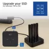 ACT M.2 NVMe/PCIe divu SSD doku klonēšanas stacija, USB-C 3.2 Gen2