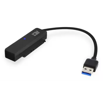 ACT USB adaptera kabelis uz 2.5 collu SATA HDD/SSD AC1510 0.15m Melns