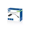 ACT USB-C adaptera kabelis uz 2.5 collu SATA HDD/SSD AC1525 0.15m Melns