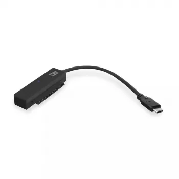 ACT USB-C adaptera kabelis uz 2.5 collu SATA HDD/SSD AC1525 0.15m Melns