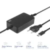 ACT AC2005 USB-C lādētājs klēpjdatoram ar Power Delivery profiliem 65W, 3m
