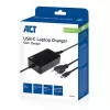 ACT AC2005 USB-C lādētājs klēpjdatoram ar Power Delivery profiliem 65W, 3m
