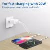 ACT AC2122 USB-C & USB-A lādētājs 20W ar Power Delivery PPS, Quick Charge, GaNFast