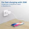 USB-C lādētājs ACT 35W Power Delivery PPS GaNFast universāls