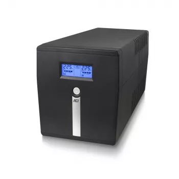 ACT Line Interactive UPS 1000VA - 600W ar AVR, LCD displejs
