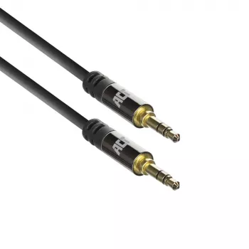 ACT 10 m augstas kvalitātes audio savienojuma kabelis 3,5 mm stereo jack vīrietis - vīrietis