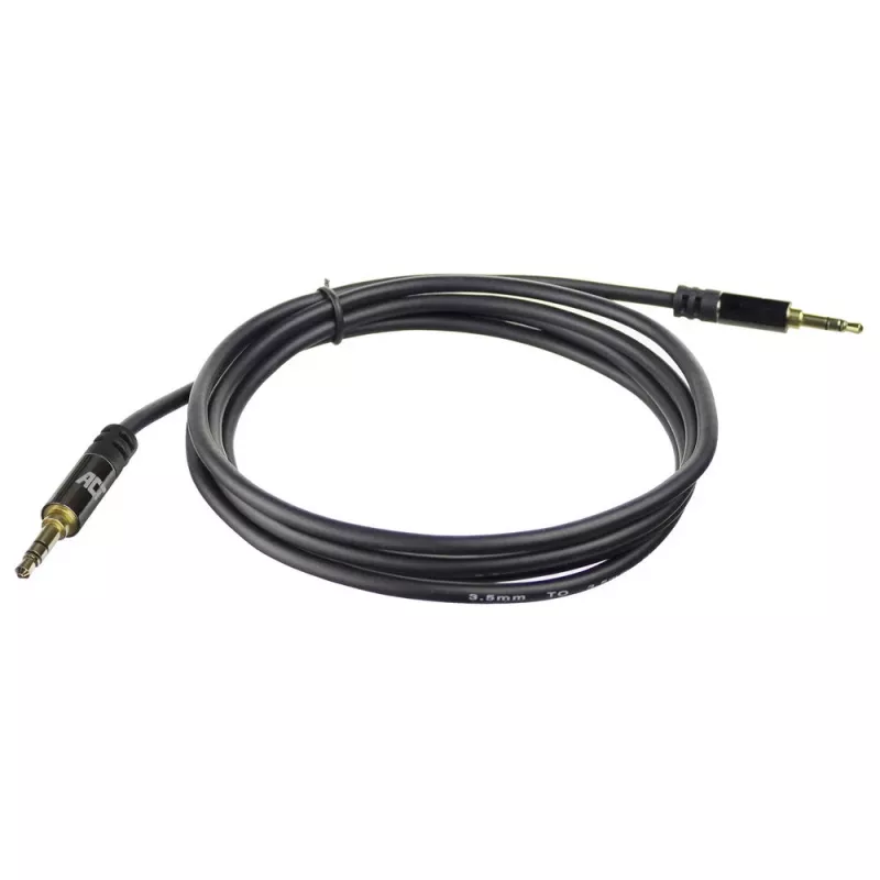 ACT 10 m augstas kvalitātes audio savienojuma kabelis 3,5 mm stereo jack vīrietis - vīrietis