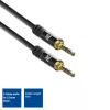 ACT 15 metru augstas kvalitātes audio savienojuma kabelis 3,5 mm stereo jack vīrišķais - vīrišķais