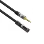 ACT 5 metru augstas kvalitātes audio pagarinātājkabelis 3,5 mm stereo jack tēviņš - mātīte