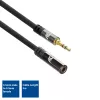ACT 5 metru augstas kvalitātes audio pagarinātājkabelis 3,5 mm stereo jack tēviņš - mātīte