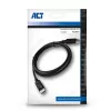 ACT 2 m DisplayPort 1.4 8K savienojuma kabelis vīrietis - vīrietis