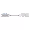 ACT Black 2.0 metru U/UTP CAT6 savienojuma kabelis ar RJ45 savienotājiem