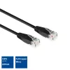 ACT Black 15,0 metru U/UTP CAT6 savienojuma kabelis ar RJ45 savienotājiem