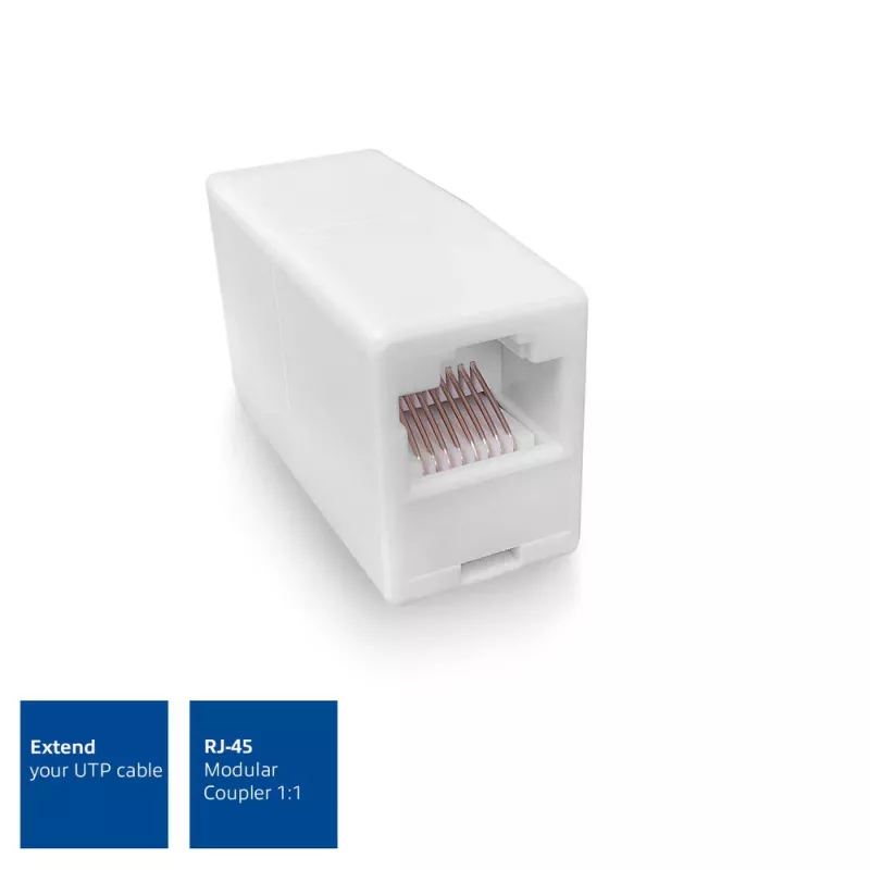 ACT AC4105 modulārais savienotājs RJ-45 balts
