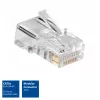 ACT Modulars CAT5E RJ-45 Savienotājs ACT AC4110 Vīriešu Sudraba Caurspīdīgs 10 gab.