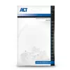 ACT Modulars CAT5E RJ-45 Savienotājs ACT AC4110 Vīriešu Sudraba Caurspīdīgs 10 gab.