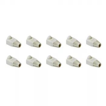 ACT UTP kabeļa zābaciņi, RJ45, pelēki, 10 gab.