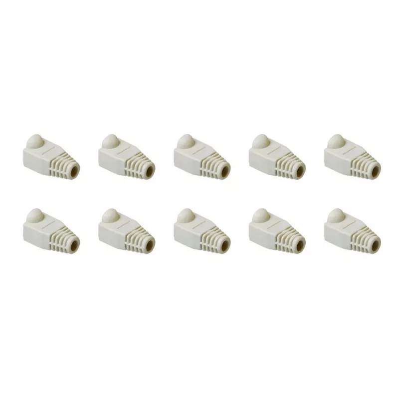 ACT UTP kabeļa zābaciņi, RJ45, pelēki, 10 gab.