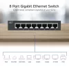 Nepārvaldāms slēdzis ACT AC4418 8 porti Gigabit Ethernet 10/100/1000