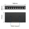 Nepārvaldāms slēdzis ACT AC4418 8 porti Gigabit Ethernet 10/100/1000
