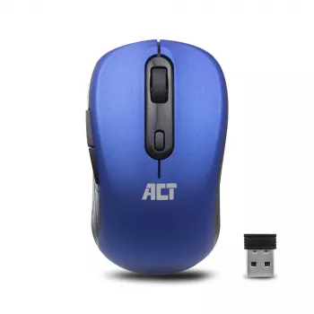 ACT Bezvadu pele 1600 DPI Labā roka Optiskā RF Bezvadu Zila