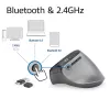 ACT AC5155 Bezvadu Ergonomic Pelīte ar Bluetooth un USB-C/USB-A uztvērēju