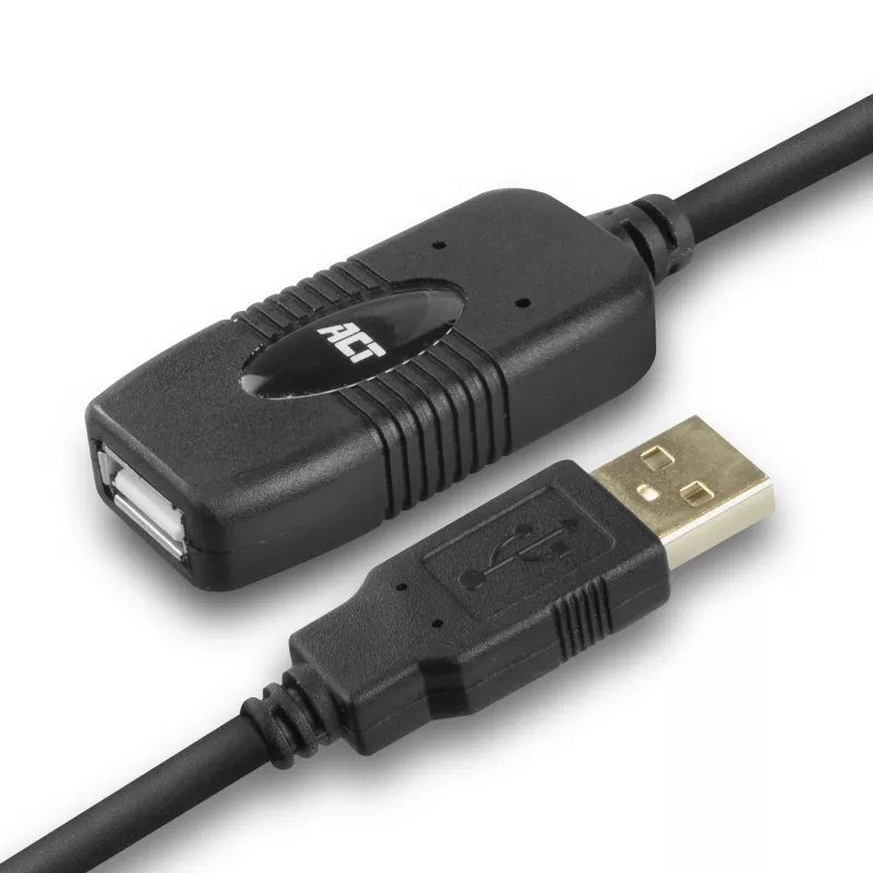 USB 2.0 pagarinātājs ACT AC6010 10 metri