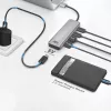 USB centrmezgls ACT AC6125 3.2 Gen 1 Type-A 5000 Mbit/s Pelēks