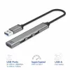 ACT AC6325 USB 3.2 Gen 1 Type-A Hub 4 portu pelēks