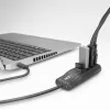 ACT AC6420 USB-C centrmezgls 4× USB-A 3.2 Gen 1 5 Gbit/s melns