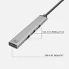 USB Hubs ACT AC6425 Type-C 5000 Mbit/s Alumīnija Pelēks