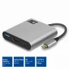 ACT USB-C multiport adapteris 1 HDMI monitorim, 1x USB-A, PD caurlaide