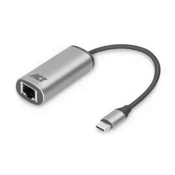 USB Hubs ACT AC7081 Type-C 2500 Mbit/s Alumīnijs