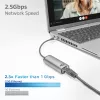 USB Hubs ACT AC7081 Type-C 2500 Mbit/s Alumīnijs
