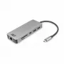ACT AC7092 USB-C 4K HDMI Ethernet USB-A Card Reader dokstacija