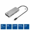 ACT USB-C 4K / 8K 30Hz dokstacija 1 HDMI monitoram, 2.5 Gigabit ethernet, USB-C 10Gbps, USB-A 10Gbps, 3.5mm audio, PD caurlaide