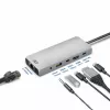 ACT USB-C 4K / 8K 30Hz dokstacija 1 HDMI monitoram, 2.5 Gigabit ethernet, USB-C 10Gbps, USB-A 10Gbps, 3.5mm audio, PD caurlaide