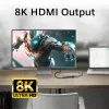 ACT USB-C 4K / 8K 30Hz dokstacija 1 HDMI monitoram, 2.5 Gigabit ethernet, USB-C 10Gbps, USB-A 10Gbps, 3.5mm audio, PD caurlaide